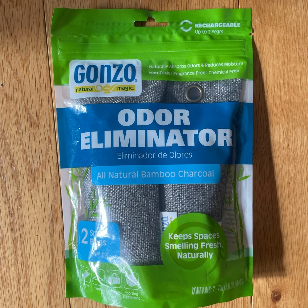 Gonzo Odor Eliminator with Bamboo Charcoal bags